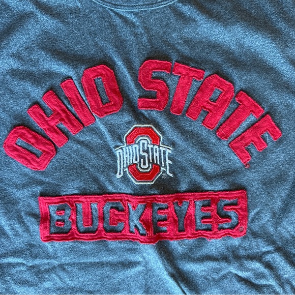 Champion Kids Ohio State Red and Gray Tee - Picture 2 of 3